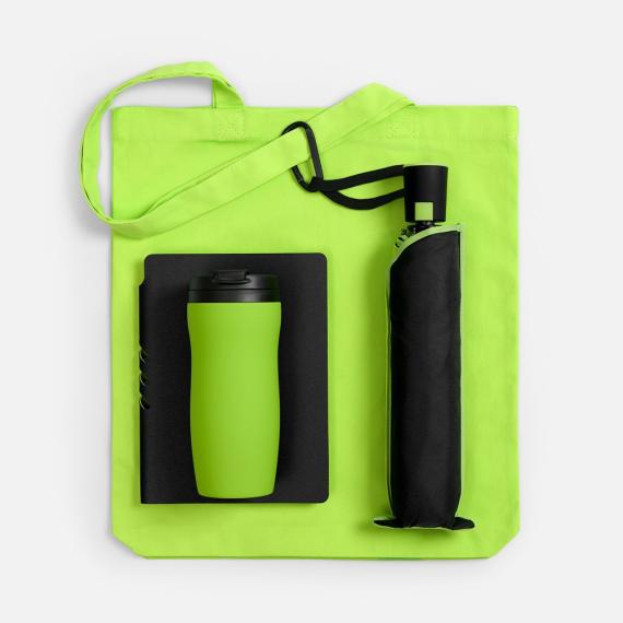 Набор Flexpen Black Walk, черный с зеленым