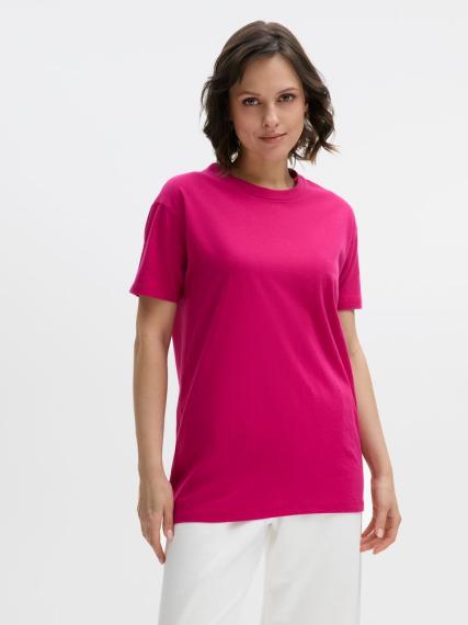 Футболка Regent 150 ярко-розовая (фуксия), размер XXL