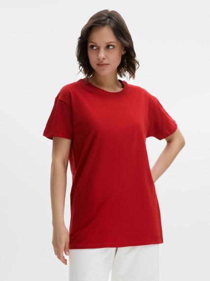 Футболка Regent 150 вишнево-красная, размер XS