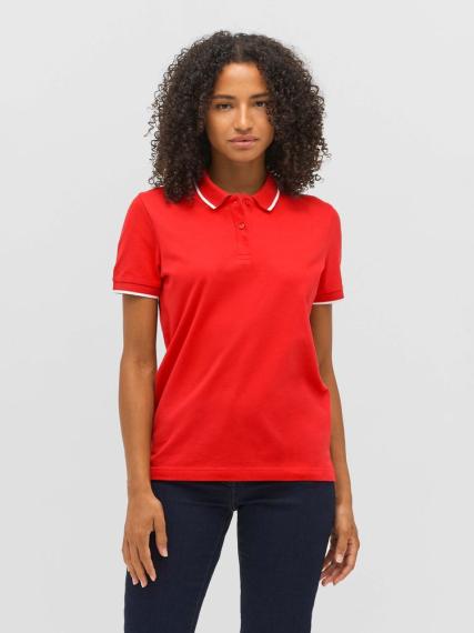 Рубашка поло унисекс Palermo, серый меланж с темно-синим, размер XS