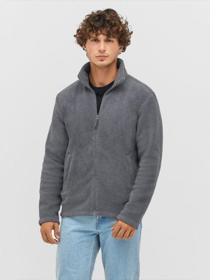 Куртка флисовая унисекс Nitro, темно-серая, размер XS