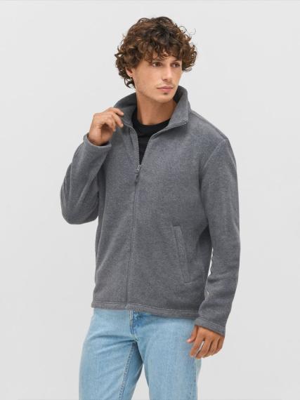 Куртка флисовая унисекс Nitro, темно-серая, размер XS