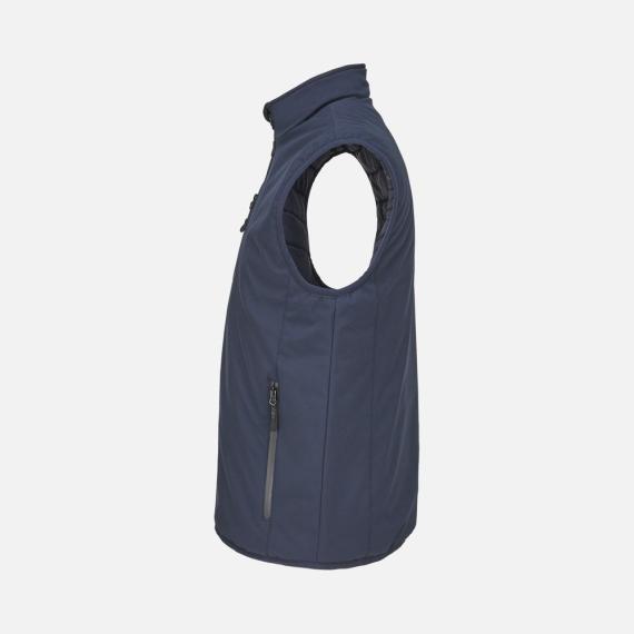 Жилет софтшелл унисекс Falcon BW, синий, размер XXL