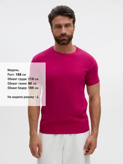 Футболка Regent 150 ярко-розовая (фуксия), размер M