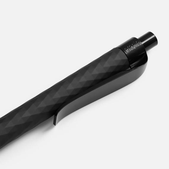 Ручка шариковая Prodir QS01 PRP-P Soft Touch, черная