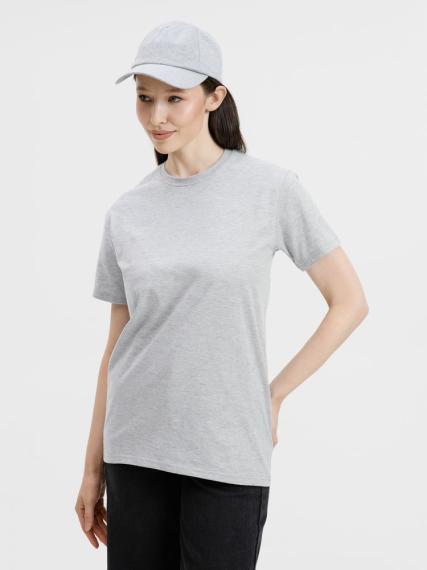 Футболка унисекс T-Bolka 160, серый меланж, размер 5XL