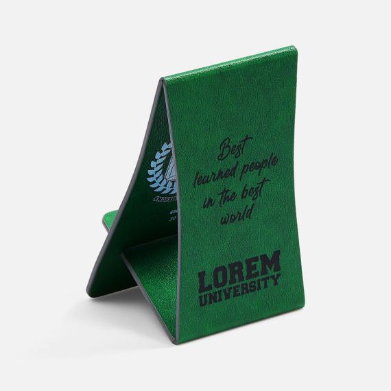 Подставка для телефона Petrus, зеленая