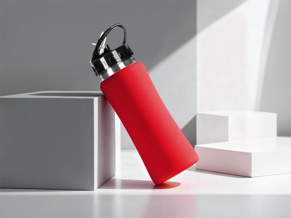 Бутылка для воды «Bottle C1», soft touch, 600 мл